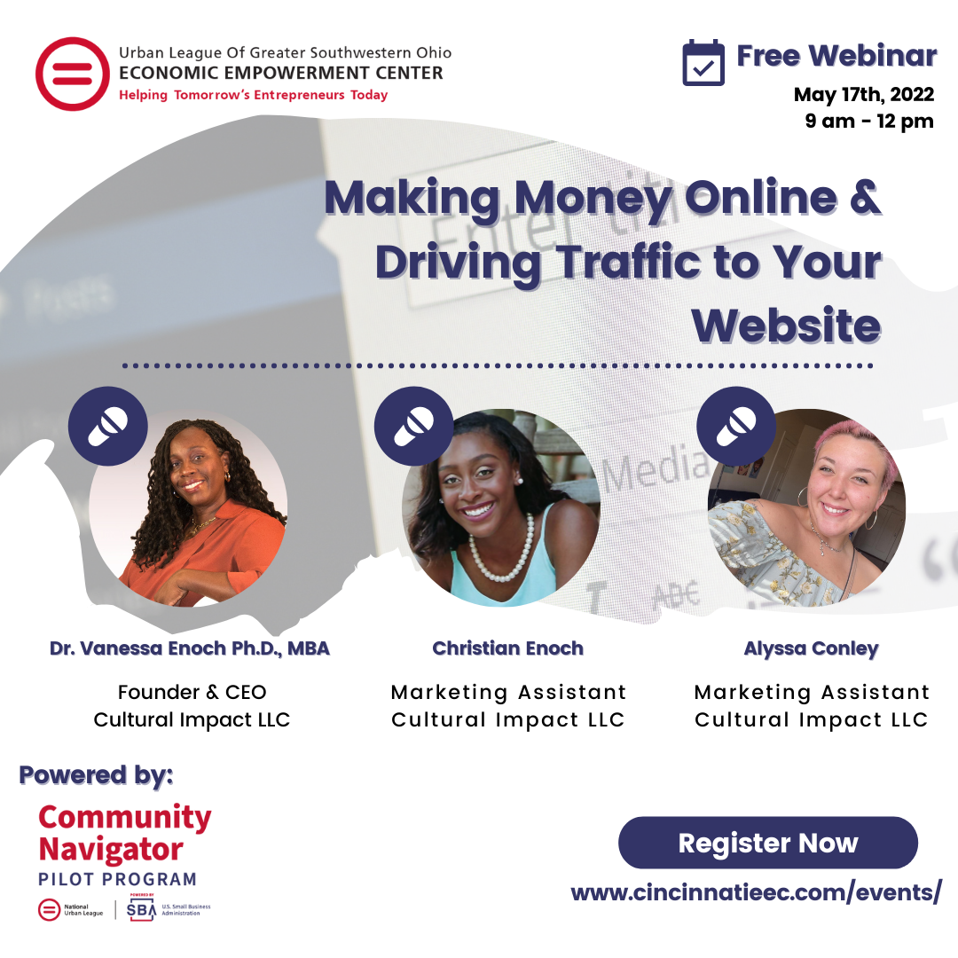 Making Money Online & Driving Traffic to Your Website_Social Media Post